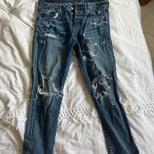 american eagle mom jeans